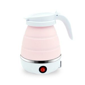 Nouvelle bouilloire électrique pliable en silicone de 600 ml avec protection anti-fuite/arrêt automatique/ébullition rapide pour les voyages/les activités de plein air/les hôtels - Product Image 5