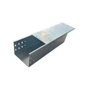 Canaux de câblage en <span class=keywords><strong>acier</strong></span> au carbone galvanisé à chaud, type cheminée, fond plein, HDG, sur mesure, pour la construction industrielle - Product Image 6