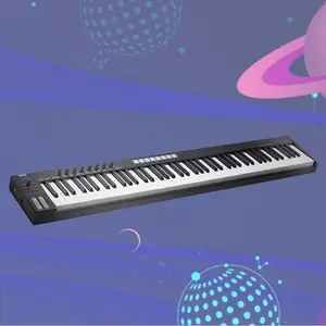 Aiersi marka MIDI klavye mini piyano 88 tuşları klavye enstrüman müzik midi kontrolörleri synthesizer müzik