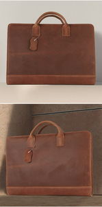 Executive business valigetta per uomo casual a spalla in stile laptop portatile borsa a manica custodia per tablet borsa in pelle valigetta - Product Image 3