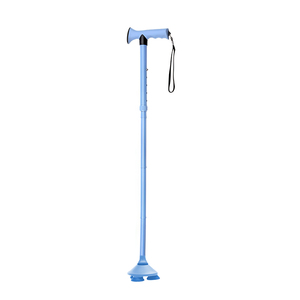 NBBLUESKY bastón plegable <span class=keywords><strong>para</strong></span> ancianos mango de corcho punta de goma al aire libre senderismo trípode pie muletas cómodo bastón <span class=keywords><strong>para</strong></span> <span class=keywords><strong>caminar</strong></span> - Product Image 2