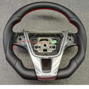 พวงมาลัยหุ้มหนังคาร์บอนไฟเบอร์สำหรับ <span class=keywords><strong>Volvo</strong></span> <span class=keywords><strong>Cx60</strong></span> XC60 XC40 - Product Image 5