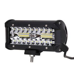 Lampe de travail LED tout-terrain 9,2 pouces 180W 60 LED pour toit de véhicule, pare-chocs, projecteur DC 10-30V - Product Image 1