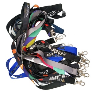 Thấp Moq Tùy Chỉnh In Trống Thăng Hoa Cổ Dây Đeo ID Huy Hiệu Chủ Thẻ Dây Buộc Letterpress In Nylon Dây Buộc - Product Image 6