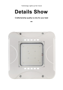 La lumière de station-service de LED de haute qualité 240W 300W a mené la lumière d'auvent pour la station-service ETL DLC énumérée - Product Image 6