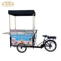 Chariot à Crêpes Snack Personnalisé Vélo de Livraison de Nourriture Scooter de Rue
