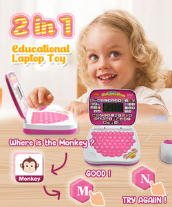 Ordinateur portable intelligent d'apprentissage de l'<span class=keywords><strong>alphabet</strong></span> ABC et des mathématiques pour enfants, jouet éducatif parlant en espagnol - Product Image 3