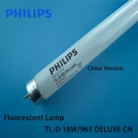 Lampe fluorescente Philips TL-D 18W/965 DELUXE CN T8 G13 pour l'impression, la teinture et les boîtes à lumière