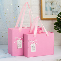 Vente chaude cadeau personnalisé créatif mariage bonbons tiroir boîte grand rouge haut de gamme vacances retour cadeau grande boîte vide