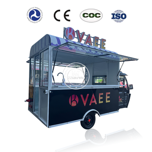 2025 Food Truck <b>Mobile</b> Fast <b>Mobile</b> Food Truck Tricycle Food Cart in Stock - Product Image 6