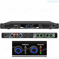 Amplificateur haute puissance avancé de première classe 5200 watts 4 canaux 2 entrées 2600W classe D numérique 1U 19 "haut-parleur de conduite AMP PX650