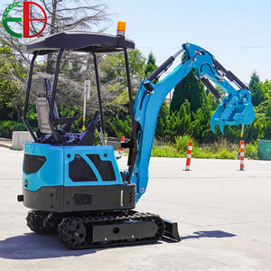 Mini-excavatrice hydraulique de 1,5 tonne à chenilles, avec boîte de vitesses et pompe hydraulique, haute efficacité, cabine, moteur Changchai - Offre Spéciale UE - Product Image 4
