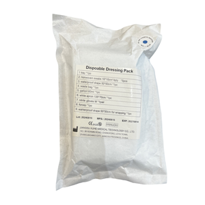 Paquete de vendaje desechable para heridas estériles del fabricante Kit de vendaje básico suministros médicos otros consumibles médicos - Product Image 1