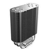 Boîtier d'ordinateur de jeu GAMEMAX-Gamma 600, refroidisseur de processeur, 6 caloducs à contact direct, matériau ABS, dissipation thermique supérieure, 230W TDP