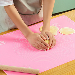 <b>Silicone</b> Kneading Mat With Scale Food Grade Non Stick <b>Baking</b> Mat For Kitchen Use - Product Image 2
