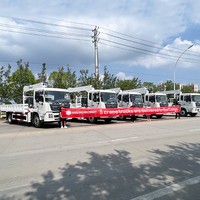 Grue de transport lourde Dongfeng hydraulique de 8 tonnes montée sur camion, prix direct usine Afrique