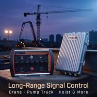 hydraulique joystick vanne directionnelle 4 leviers camion grue radio kits de télécommande intelligents