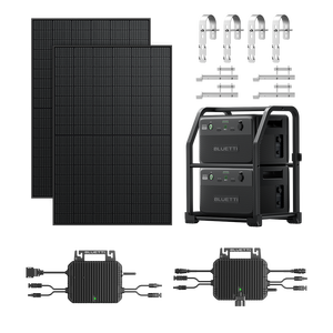 Compact 350W/450W/550W Balcony <b>Solar</b> System Kit With 800W Battery EU Certified DIY Installation Energy Savings Balcony <b>Solar</b> Sys - Product Image 1