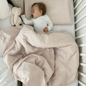 PMZW Juego de Ropa de Cama para Cuna de Bebé 100% Algodón Lino/Bambú con Volantes, Ropa de Cama Beige para Recién Nacido, Sábana Ajustable con Elástico - Product Image 6