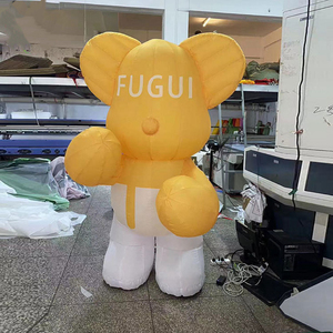 Advertising <strong>Inflatable</strong> Doll Giant Hugging <strong>Bear</strong> <strong>Inflatable</strong> Merry Christmas <strong>Gummy</strong> Yellow <strong>Bears</strong> - Product Image 4