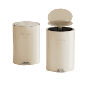 <span class=keywords><strong>Bidone</strong></span> della spazzatura a pedale in plastica impermeabile di fascia alta di grandi dimensioni con coperchio per uso domestico in cucina e in bagno - Product Image 1