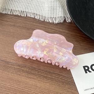 Pinza de Pelo Grande Estilo Europeo Americano Coreano, de Acetato, para Mujer, Ecológica, para Uso Diario, 10 cm, para Uso en el Hogar - Product Image 6