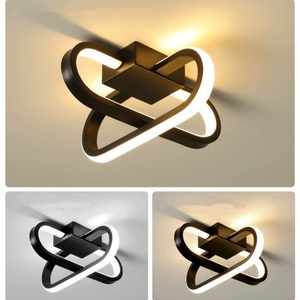 Nordic Design Iron Ceiling <b>Light</b> Surface Mounted LED Silicone Shade 21W Warm/White/Neutral for Hallway <b>Corridor</b> Entryway - Product Image 6
