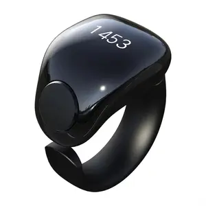 iqibla zikr ring Muslim tally counter electronics smart rings tasbih Digital azan clock tasbeeh ring digital counter