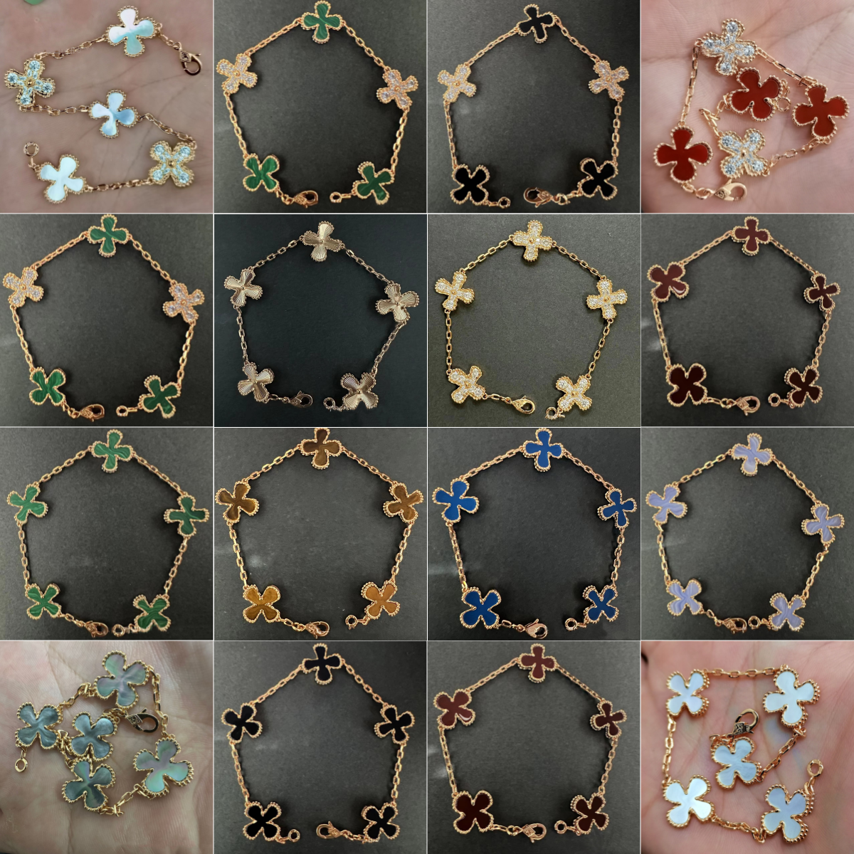 bracelet high quality clover