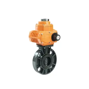 Plastic Butterfly Valve used in general pure water and raw drinking water piping system drainage and sewage piping system