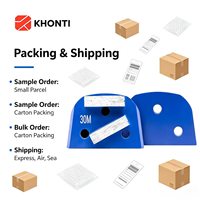 KHONTI Lavina – Bloc abrasif durable 6-400 grains, patins de meulage diamantés pour sols en époxy et béton