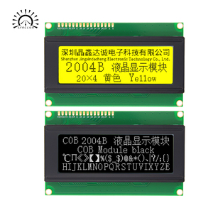 2004b <span class=keywords><strong>lcd</strong></span> स्क्रीन 20x4 डॉट्स वर्ण डिस्प्ले मॉड्यूल इलेक्ट्रॉनिक परीक्षण उपकरण के लिए उच्च कंट्रास्ट कोब स्टएन पीला हरा - Product Image 1