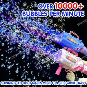 WANNA BUBBLES Nouvelle Arrivée Machine à <span class=keywords><strong>Bulles</strong></span> Automatique Extérieure Pistolet à <span class=keywords><strong>Bulles</strong></span> Gatling en Plastique Durable - Product Image 3