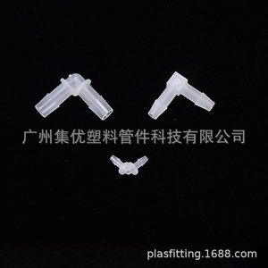 ข้อต่อท่อพลาสติก PP แบบ L ชนิดโค้ง 90 องศา สำหรับท่ออ่อนรูปทรงเจดีย์ ขนาด 1.6-9.5 มม. - Product Image 4