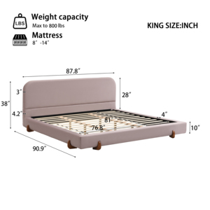 Ensembles de meubles de chambre à coucher italiens modernes et luxueux, lits rembourrés en cuir et en bois - Product Image 2