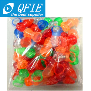 Yiwu's Mini LED Finger Light Toy Plastic Magic Rose Multicolor Unisex CE Certified para niños - Product Image 1