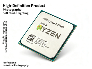 Nuevo procesador R3 3200G de 4 núcleos, 4MB de caché L3, zócalo AM4 para computadora de escritorio, fabricado en China, proceso de 12nm, modelo 2026 Ryzen, en stock. - Product Image 1