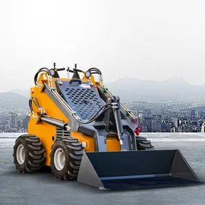 Multifunctional EPA CE Euro V loader diesel engine mini skid steer loader with attachments price
