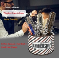 Günstiger Preis Multifunktion ale Friseur Werkzeuge Organizer Aufbewahrung koffer Box Friseur Haars chere Stand Salon Haar bürsten halter