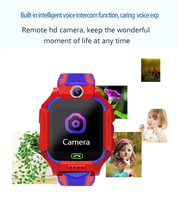 Montre Connectée Enfant Q12 avec Caméra, Localisation LBS et Bouton d'Aide d'Urgence, Modèle 2024 Abordable