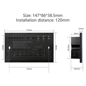 Enchufe Inteligente Wifi Zigbee Estándar del Reino Unido con <span class=keywords><strong>USB</strong></span> Tipo-<span class=keywords><strong>C</strong></span>, Compatible con Control Remoto por Aplicación, Control por Voz con Alexa y Google Home, 16A - Product Image 4