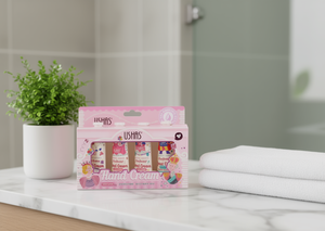 Crema de manos Ushas, crema hidratante herbal para piel normal de adultos, fragancia floral, set de 4 piezas - Product Image 2