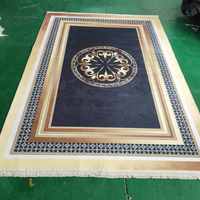 Tapis en marbre beige imprimé en 3D, décoration grecque, salon, tapis à motif grec, tapis grec moderne, tapis de sol
