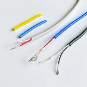 HAC High Accuracy Thermocouple Compensation Silicone insulated Cable With Drain Wire For Thermocouple