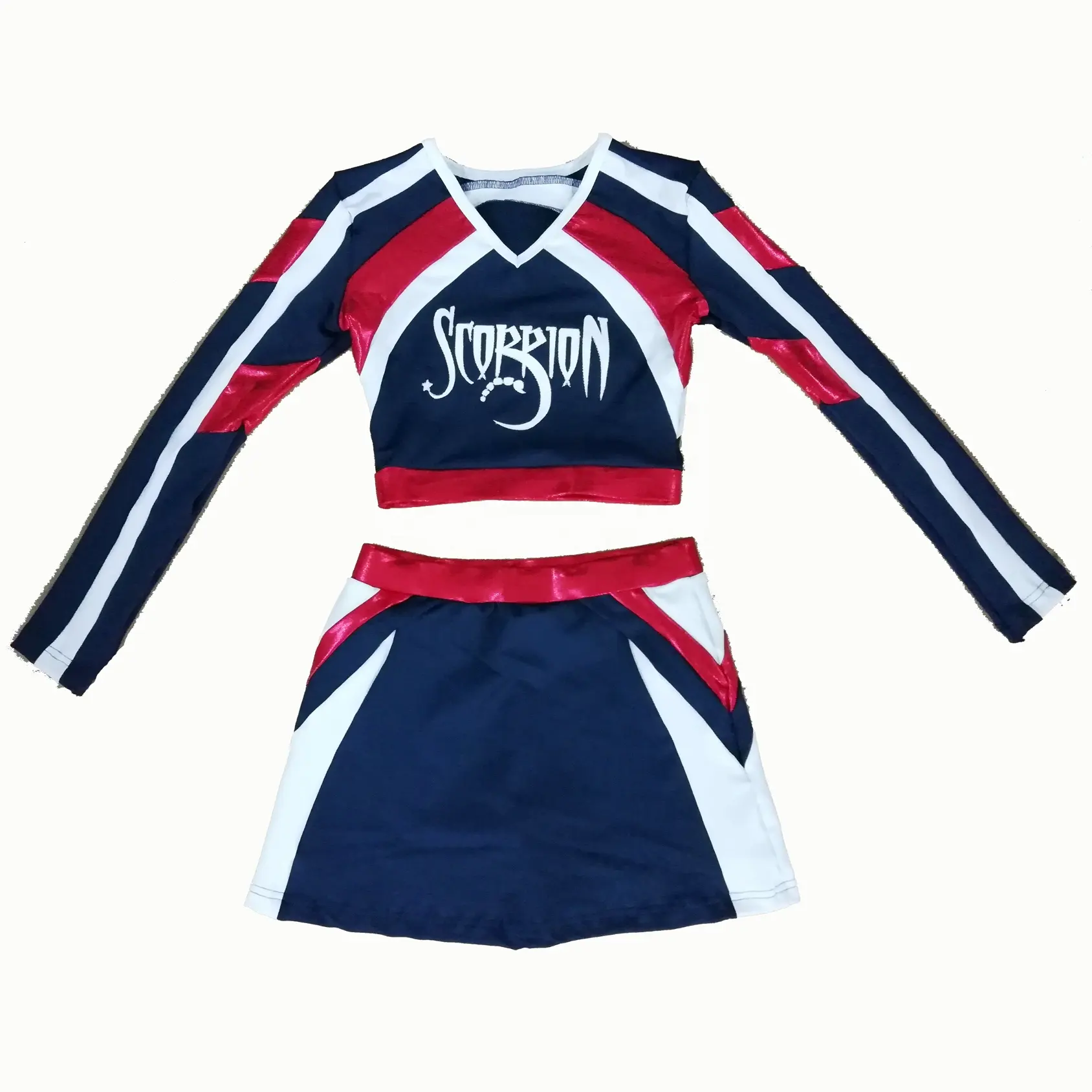 2023 nuovo costume da cheerleader con buona qualità e fornitura diretta in fabbrica
