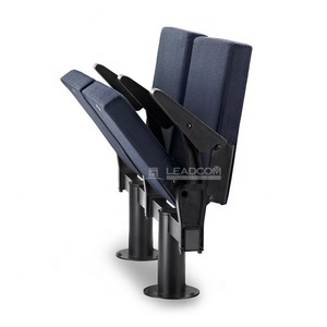 LEADCDOM LS-12601 Retractable Telescopic Foldable Theater Furniture Fabric Modern School Stadium Auditorium <strong>Hall</strong> <strong>Seating</strong> - Product Image 4