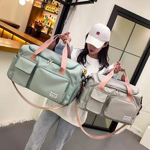 New Fashion Custom Logo Waterproof <strong>Women</strong> Weekend Overnight <strong>Bag</strong> Gym <strong>Sports</strong> Luggage Travel Duffel <strong>Bags</strong> for Duffle - Product Image 2