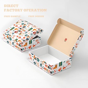 Muestra Gratuita de Cajas de Envío Corrugadas de Alta Gama, Logotipo Personalizado, Cajas Plegables de Lujo <span class=keywords><strong>para</strong></span> Empaque de <span class=keywords><strong>Zapatos</strong></span> y Ropa - Product Image 2