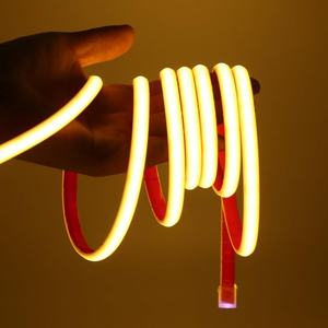 Ruban <span class=keywords><strong>LED</strong></span> COB flexible étanche IP67 220V 110V AC, largeur 10 mm, auto-adhésif, découpable - Product Image 4