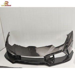 ชุดแต่งตัวถังรถยนต์คาร์บอนไฟเบอร์แห้ง Tecnica Style พร้อมกันชน ฝากระโปรง สเกิร์ตข้าง และท่อไอเสีย สำหรับรถยนต์ Lamborghini Huracan LP580 LP610 EVO Tecnica Kit - Product Image 3